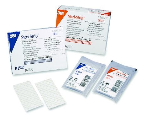 3M Steri-Strip R1541 Reinforced Adhesive Skin Closures Box of 50