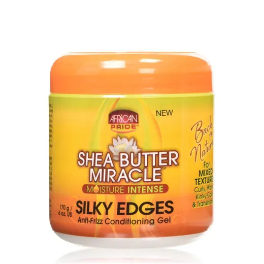 African Pride Shea Butter Miracle Silky Edges 170g