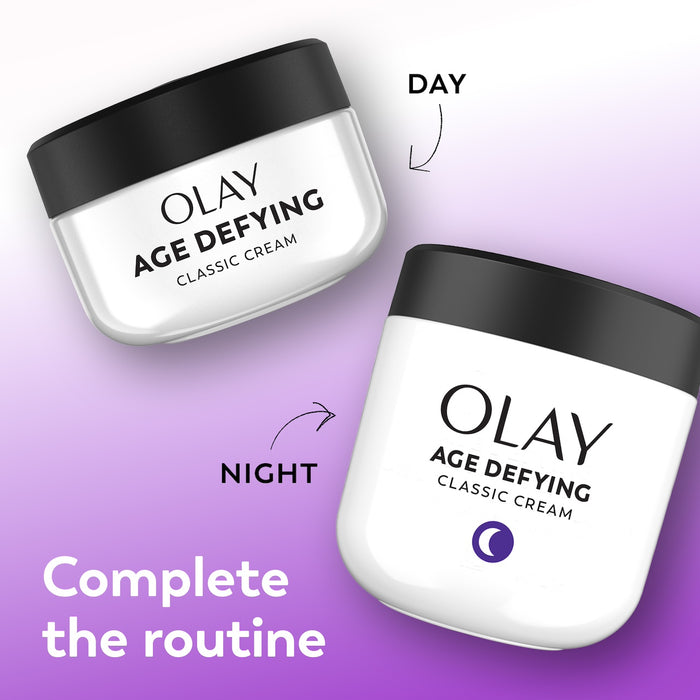 Olay SI07 EN Age Defying Classic Daily Renewal Cream Regimen