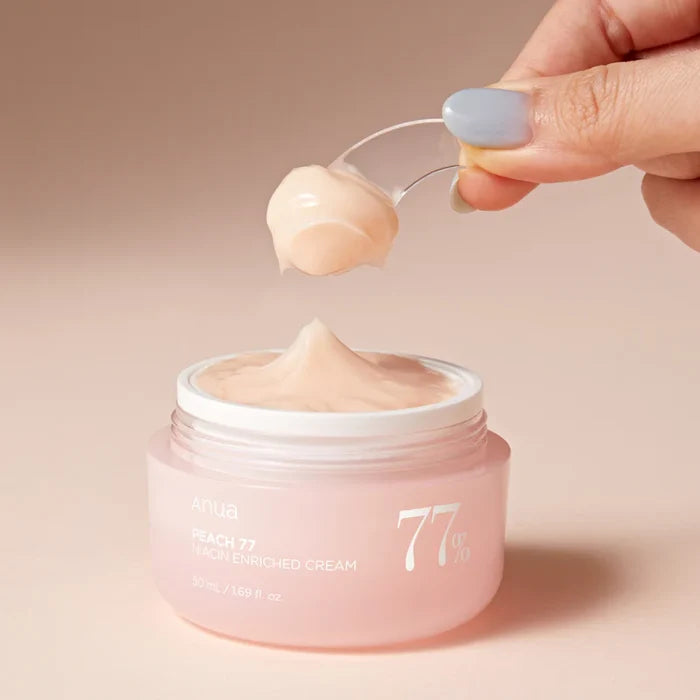 Anua Peach Niacinamide Enriched Cream, Face Moisturizer 50 ml / 1.69 fl. oz.