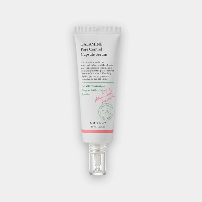 AXIS-Y CALAMINE Pore Control Capsule Serum asian authentic genuine original korean skincare montreal toronto calgary canada thekshop thekshop.ca natural organic vegan cruelty-free cosmetics kbeauty vancouver free shipping