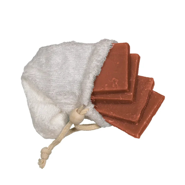 Living Libations | Bed of Roses Pink Clay Bar Soap