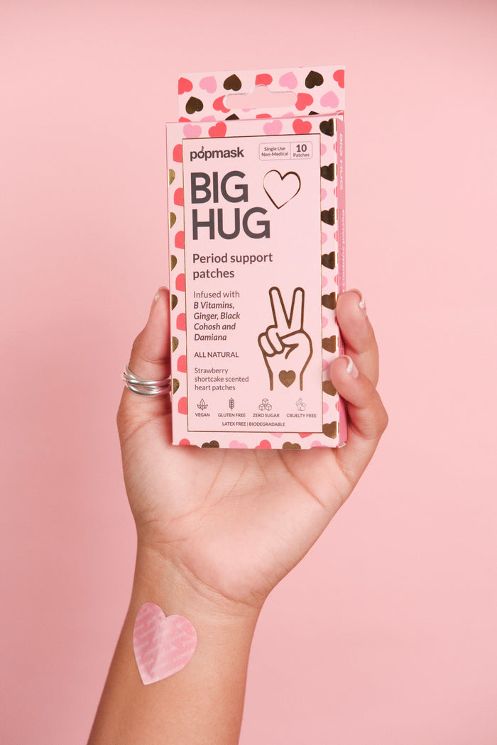 Big Hug Period Vitamin Support Supplement Patches (10 Pack)