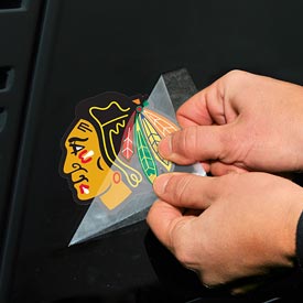 Chicago Blackhawks 4" x 4" Die-Cut Decal