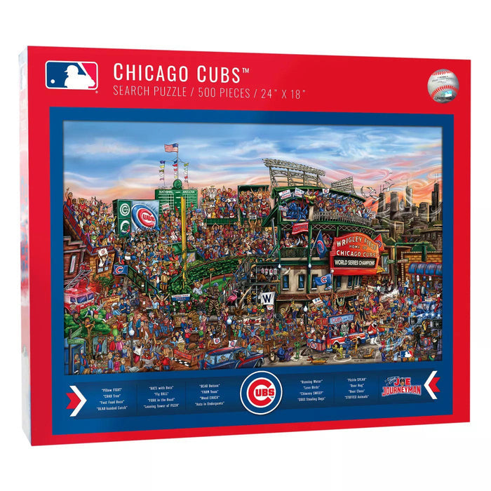 Chicago Cubs Joe Journeyman 500 Piece Puzzle