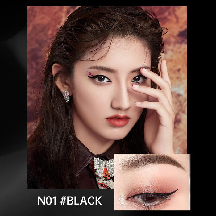 Colorkey Collage Small Silver Tube Colored Eyeliner N01