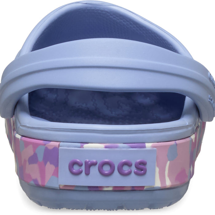 Crocband Glow Confetti BandCgT - Blue Haze/Multi