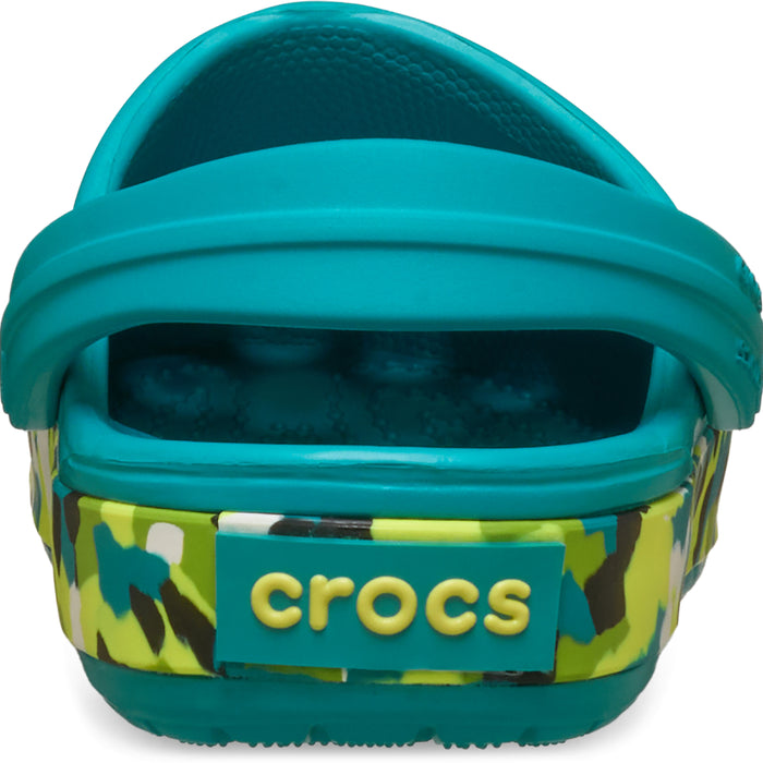 Crocband Glow Confetti BandCgT - Turbo Teal/Multi