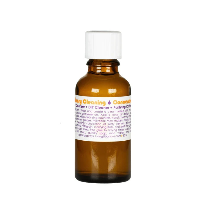 Living Libations | Culinary Cleaning Concentrate - Air Cleanser, DIY Cleaner + Purifying Chrism