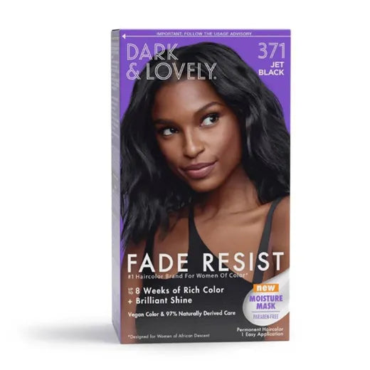 Dark & Lovely Fade Resist Hair Color - 371 Jet Black