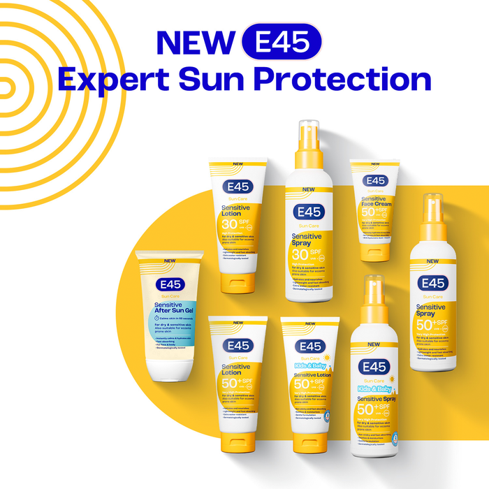 E45 Sun Care Kids & Baby SPF50+ UVB + UVA Sensitive Spray 180ml