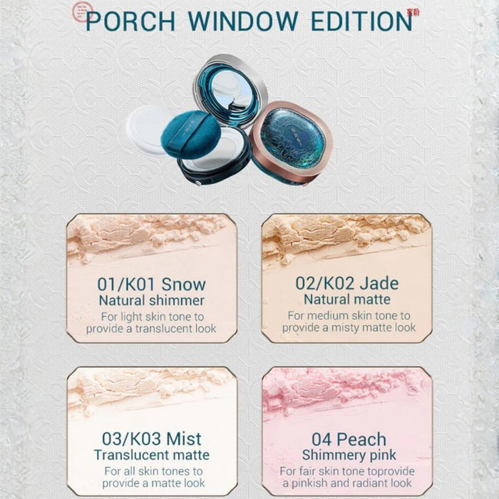 Florasis Fairy Peach Blossom Ultra-Light Setting Powder (Porch Window Edition)