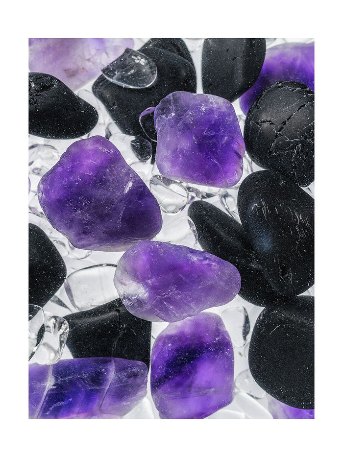 VitaJuwel | GemPod GUARDIAN with Amethyst, Black Tourmaline, Quartz