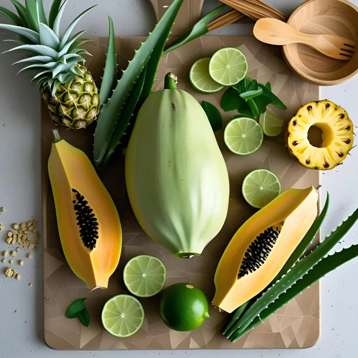 Living Libations Green Papaya + Lime Mask