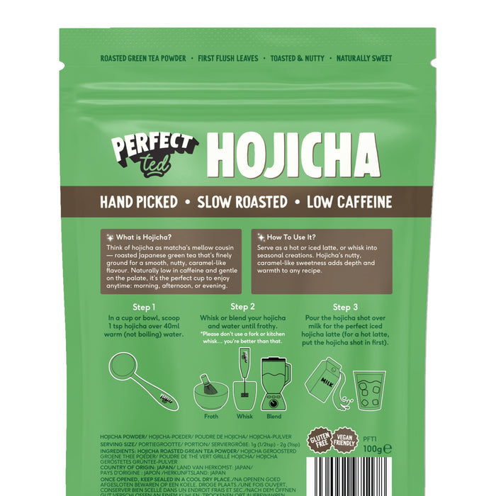 100g hojicha powder - PerfectTed -