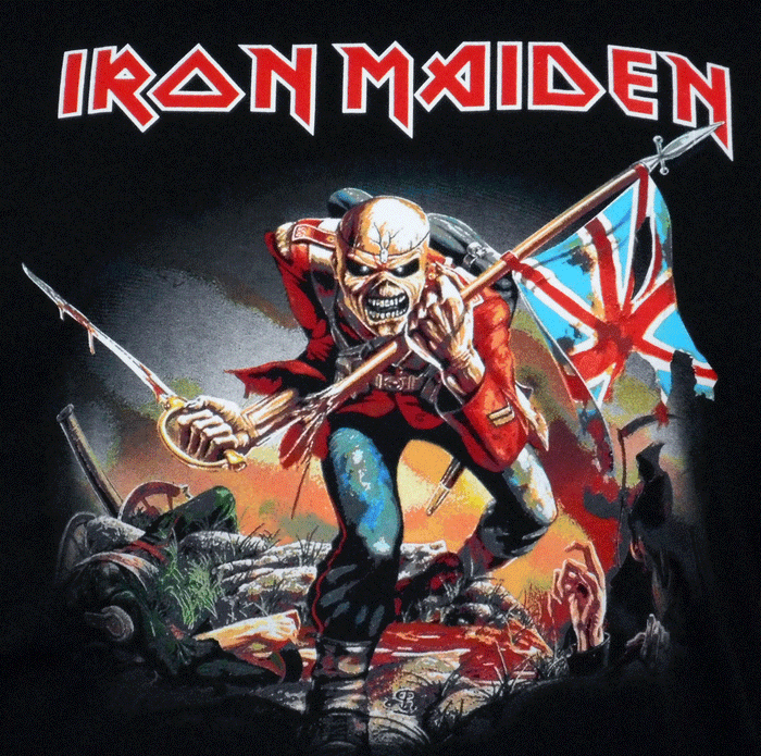 IRON MAIDEN (The Trooper) Men's T-Shirt