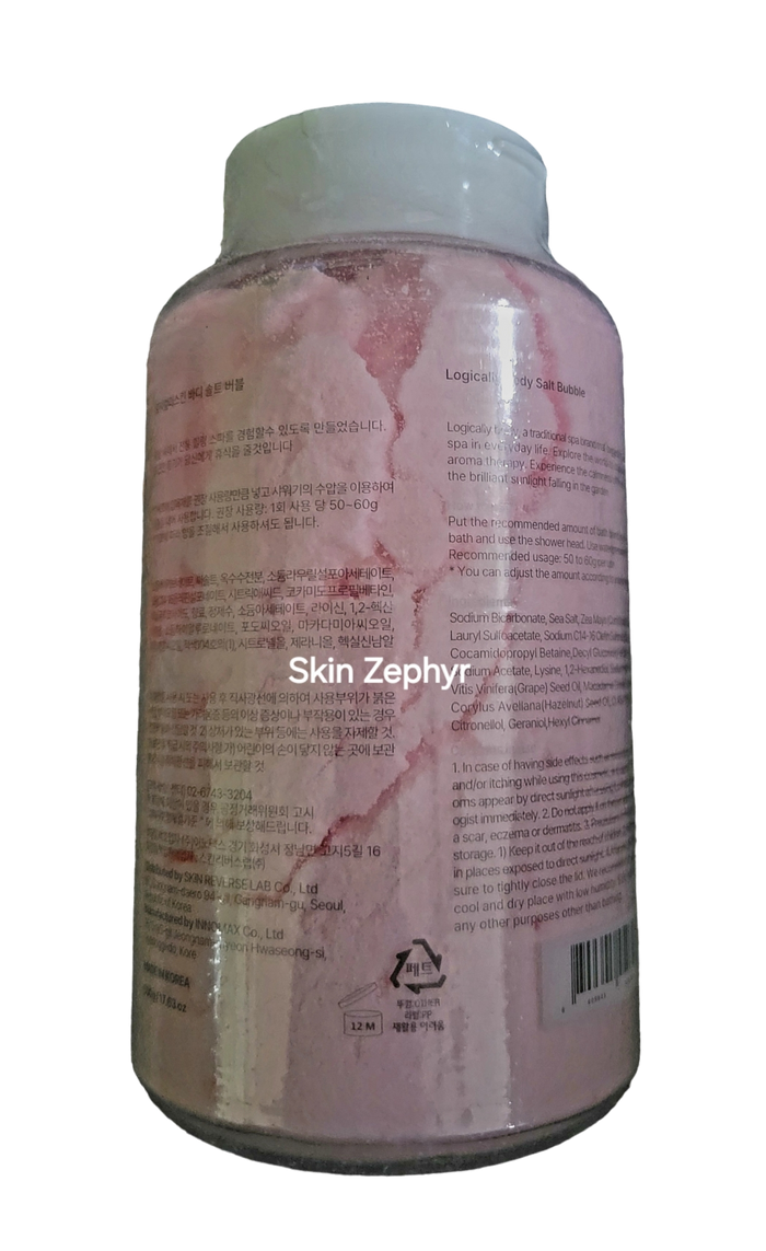 Logically, Skin Salt Bubble Graceful Rose