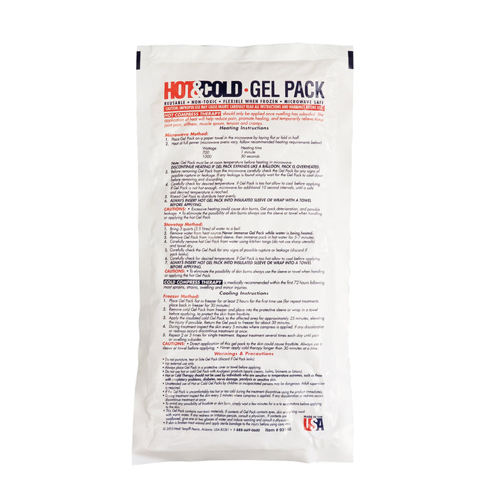 Medi-Temp Hot/Cold Packs - 5" x 10" with Cover