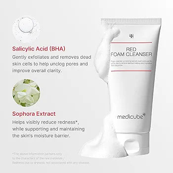 Medicube Red Foam Cleanser.
