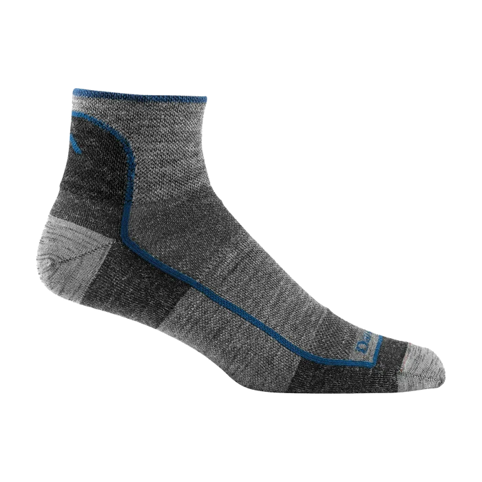 Men's 1715 Quarter Lightweight No Cushion Running Socks