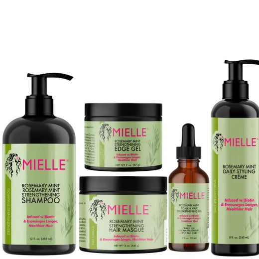 Mielle Rosemary Mint Hair Growth & Strengthening 5-Piece Set