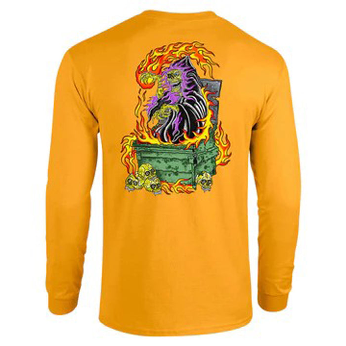 MUNICIPAL WASTE (Dumpster Fire) Men's Long-sleeve T-Shirt