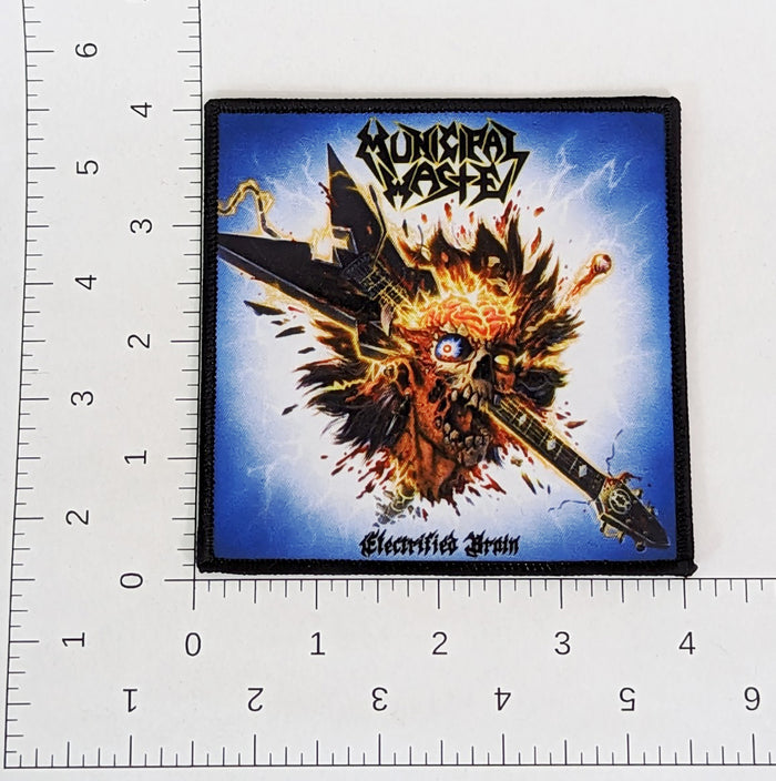 MUNICIPAL WASTE (Electrified Brain) Patch