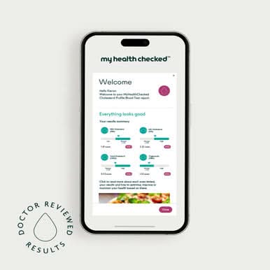 MyHealthChecked Cholesterol Profile Blood Test