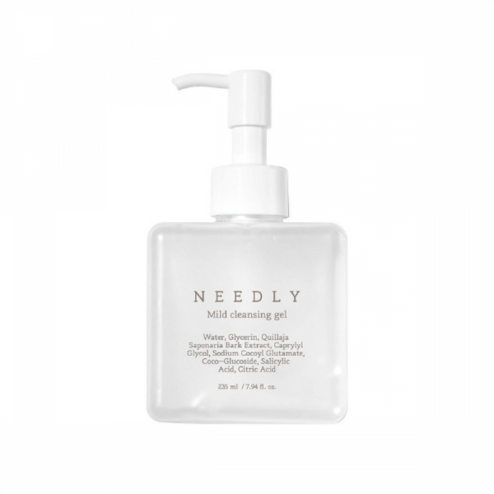 NEEDLY - Mild Cleansing Gel asian authentic genuine original korean skincare montreal toronto canada thekshop thekshop.ca natural organic vegan cruelty-free cosmetics kbeauty vancouver free shipping