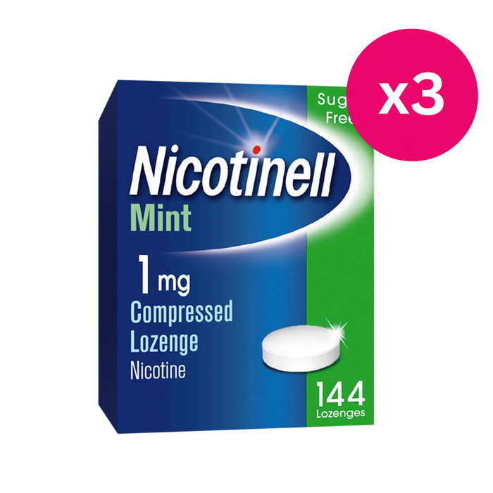 Nicotinell 1mg Mint Lozenges 144 Pieces