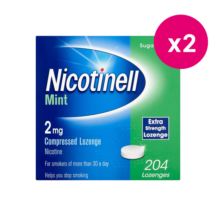 Nicotinell 2mg Mint Lozenges 204 Pieces