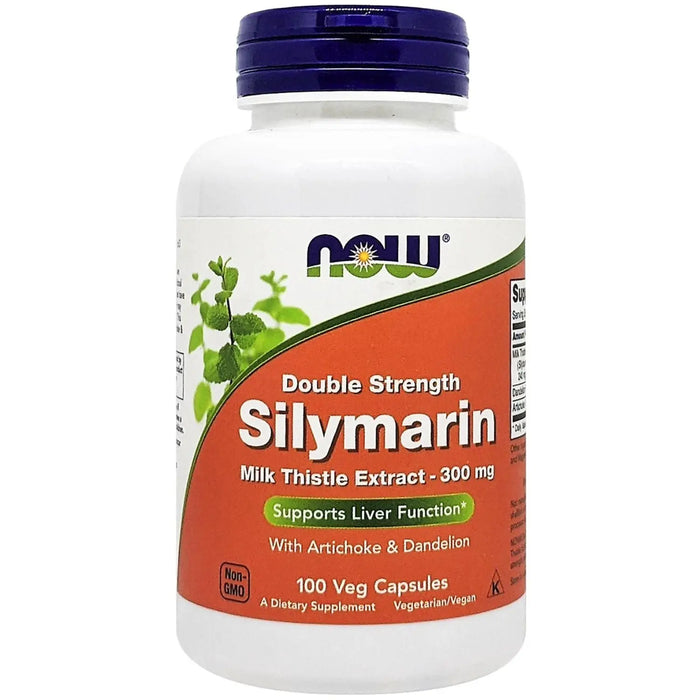 Now Foods Silymarin Milk Thistle Extract 300mg Vegetable Capsules 100's Now