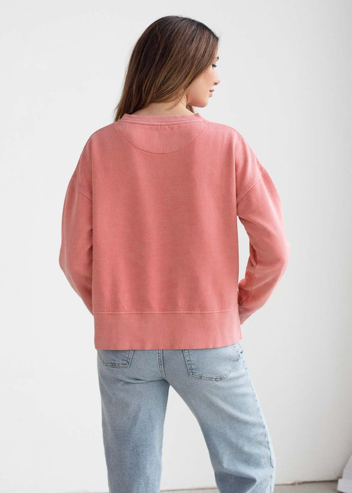 Oklahoma State Cowboys Women's Fine Line Crewneck