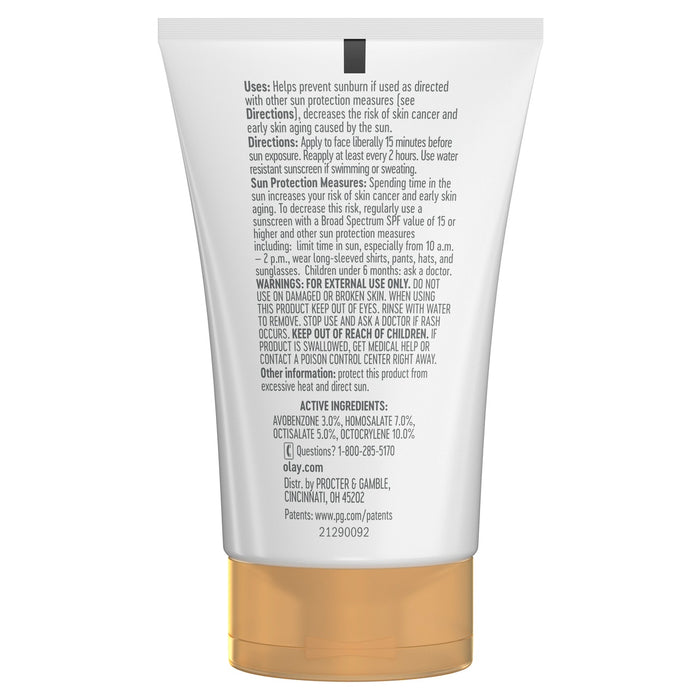Olay Invisible Sunscreen SPF 35 ingredients