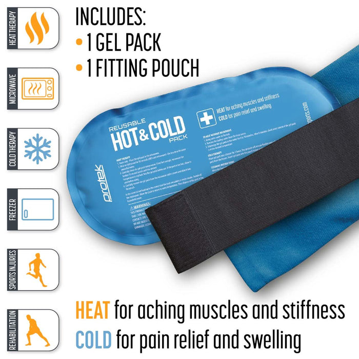 Protek Hot & Cold Pack with Cover & Strap