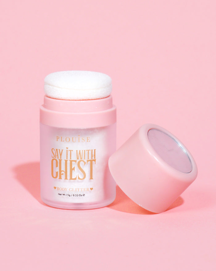 Say It With Chest Loose Body Glitter