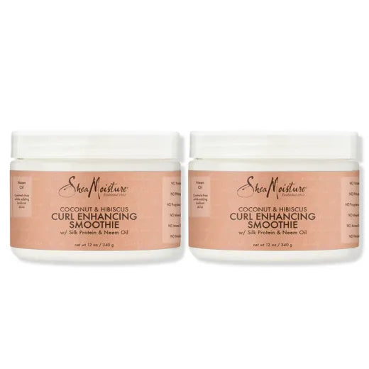 Shea Moisture Coconut & Hibiscus Curl Enhancing Smoothie 2 x 340g