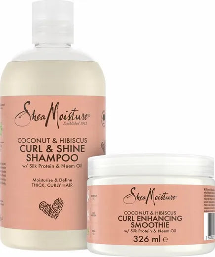 Shea Moisture Coconut & Hibiscus Curl Essentials Duo