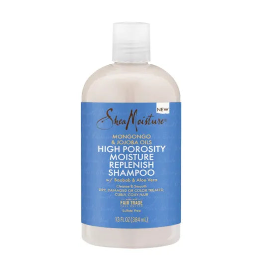 Shea Moisture High Porosity Moisture Replenish Shampoo 384ml
