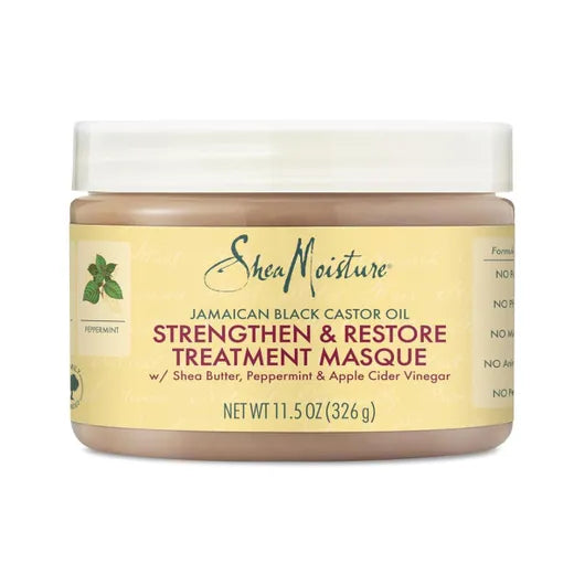 Shea Moisture Jamaican Black Castor Oil Strengthen, Grow & Restore Treatment Masque 340g