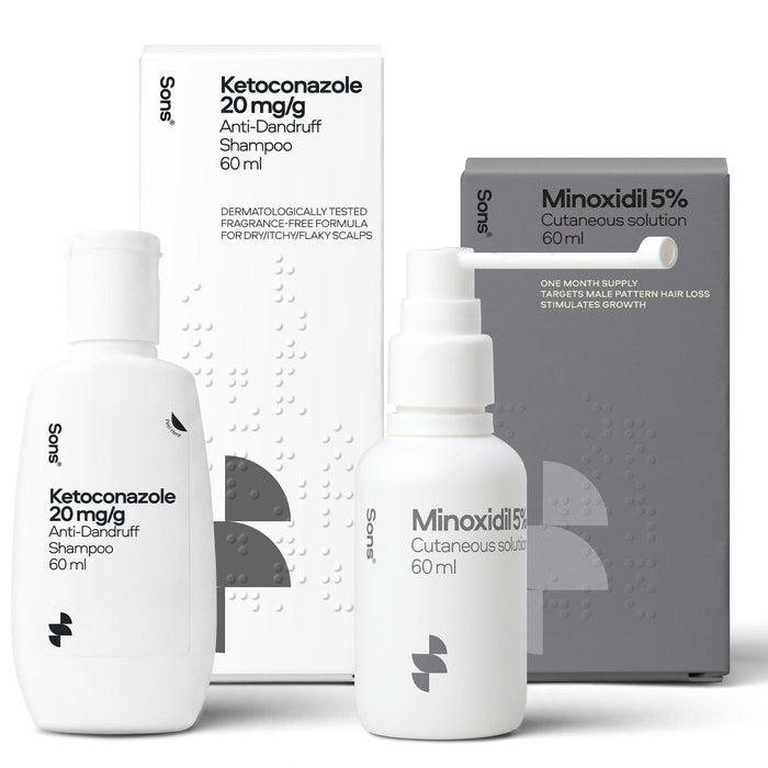 Sons Minoxidil 60ml & Ketoconazole 60ml