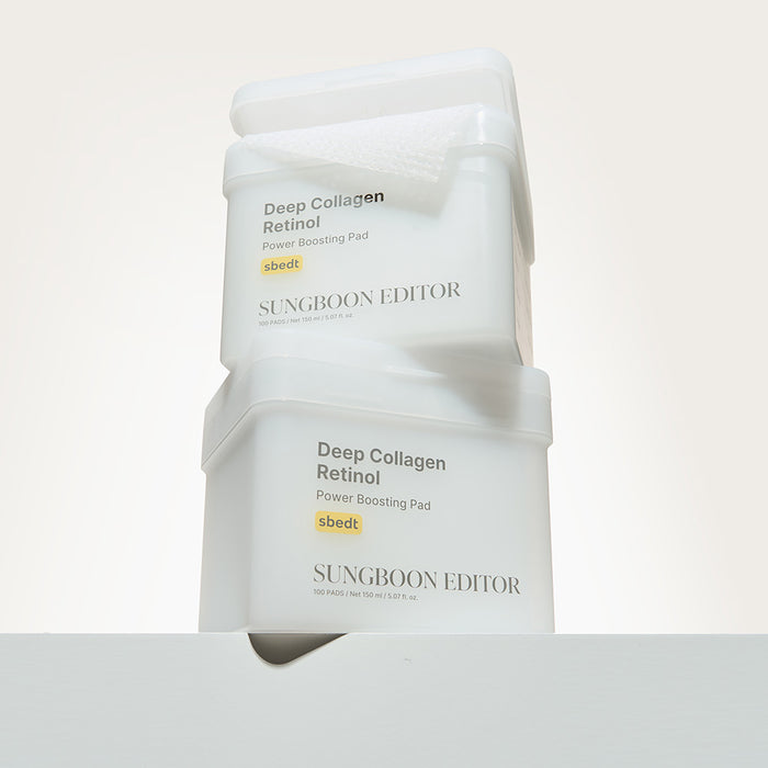 Sungboon Editor Deep Collagen Retinol Power Boosting Pad 150ml(100pcs)