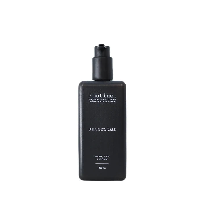Routine | Superstar Natural Body Cream
