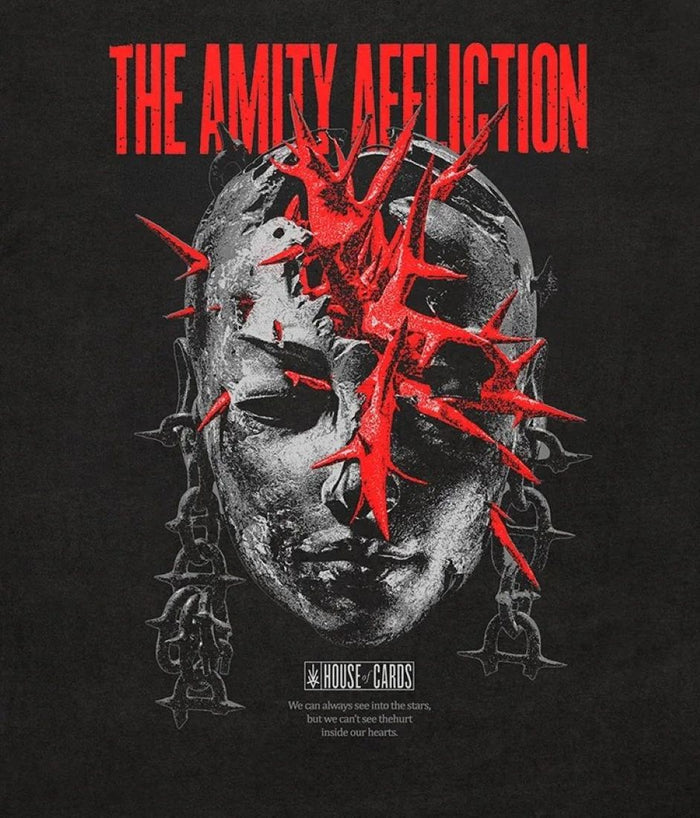 THE AMITY AFFLICTION (Head Cover) Men's T-Shirt