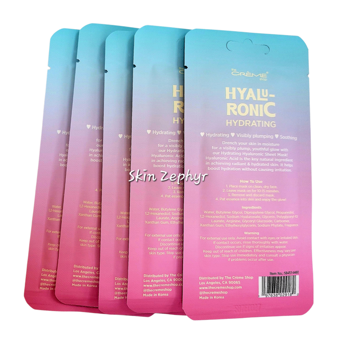 The Crème Shop Hyaluronic Sheet Mask
