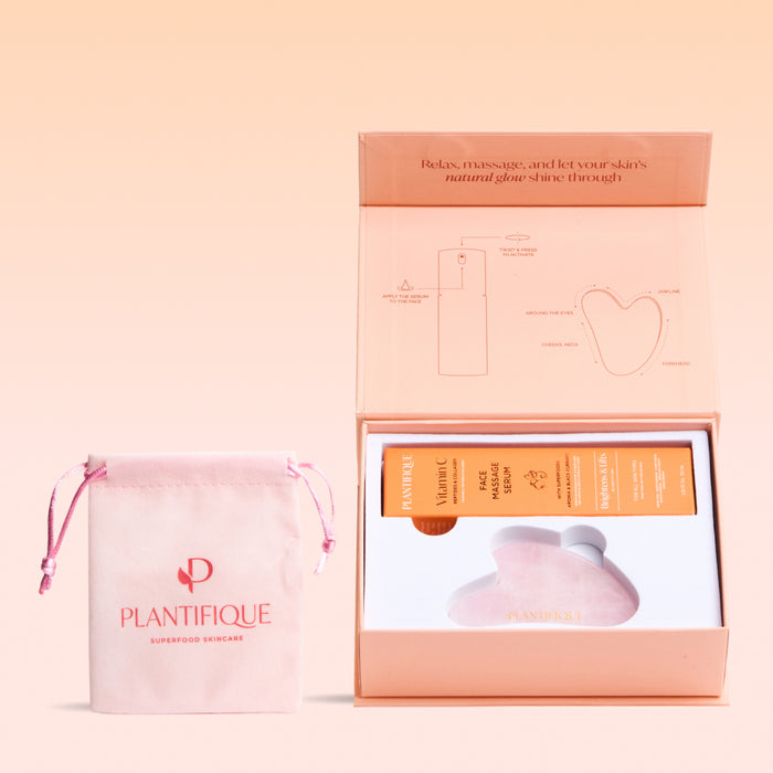 The Glow Massage Ritual Set - Plantifique