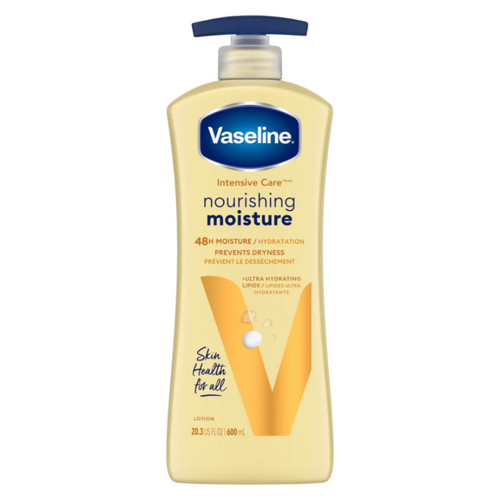 Vaseline Intensive Care Nourishing Moisture Lotion.
