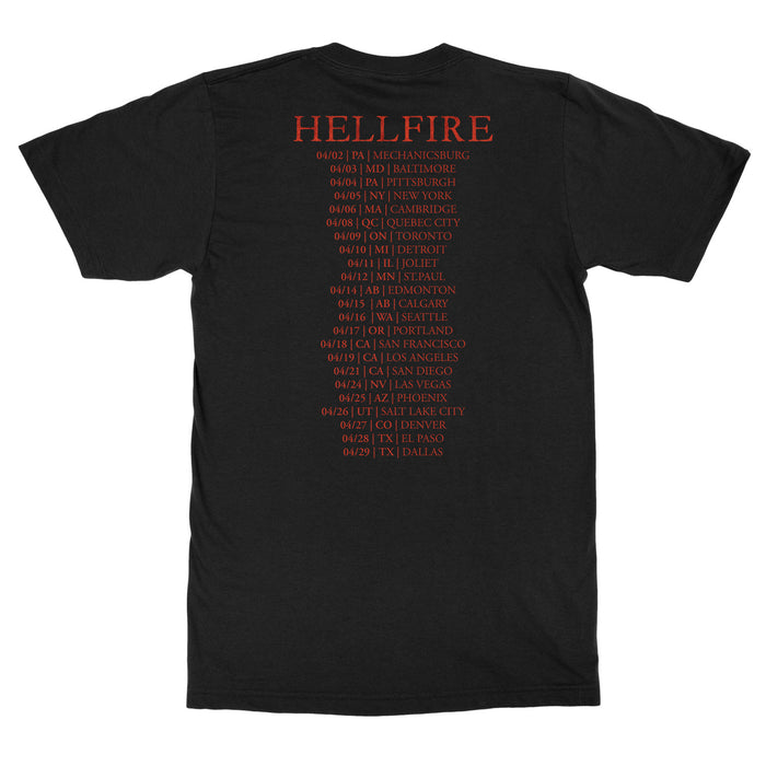 Visions of Atlantis "Hellfire US Tour Tee" T-Shirt