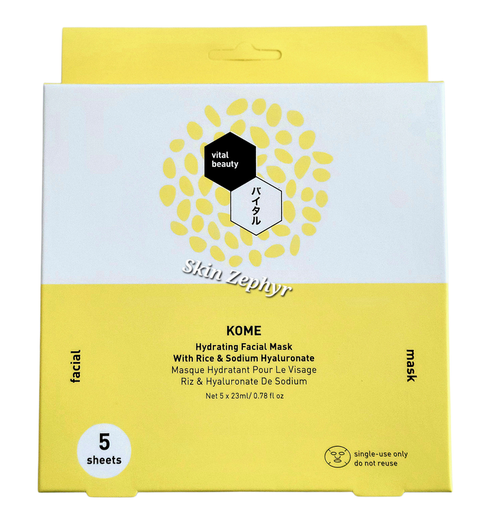 Vital Beauty Kome Hydrating Facial Masks