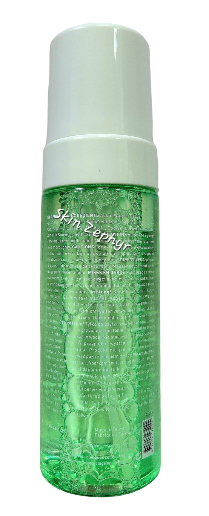 Vital Beauty Matcha Mousse Cleanser & Makeup Remover with Green Tea